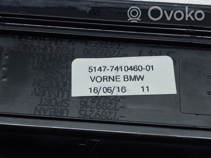 BMW 2 F45 Listwa progowa przednia 7410460