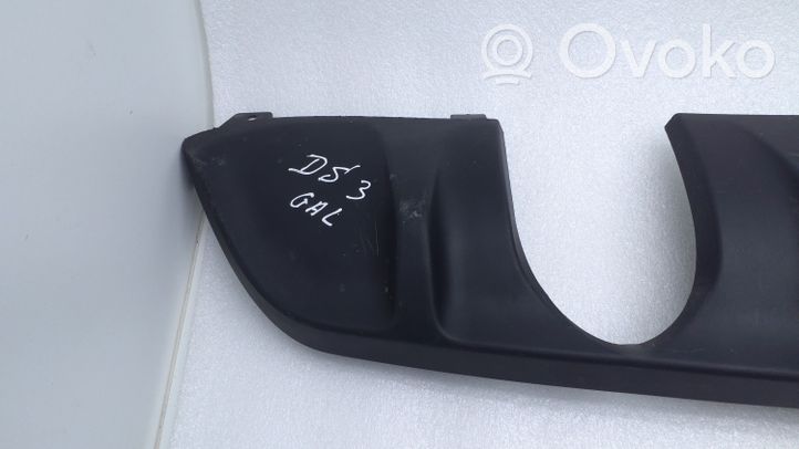 Citroen DS3 Moldura inferior del parachoques trasero 9683741170