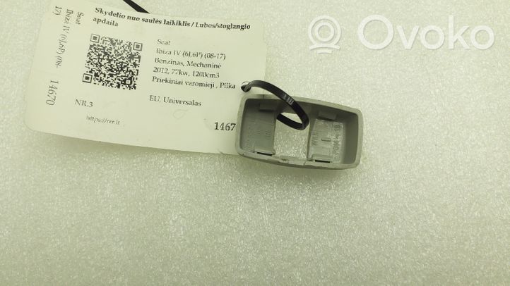 Seat Ibiza IV (6J,6P) Clip/gancio/supporto per aletta parasole 3B0857563