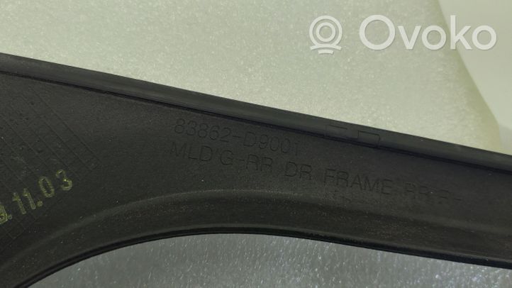 KIA Sportage Rear side glass trim 83862D9001