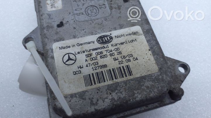 Mercedes-Benz CLS C219 Žibinto blokelis/ (xenon blokelis) A0028206026