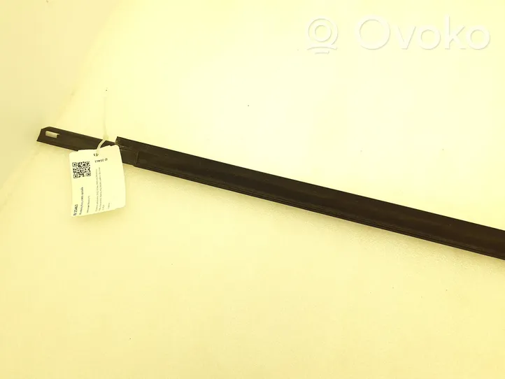 Volkswagen Sharan Front door glass trim molding 7N0837476D