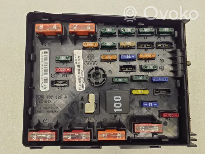 Volkswagen Sharan Fuse module 3C0937125A