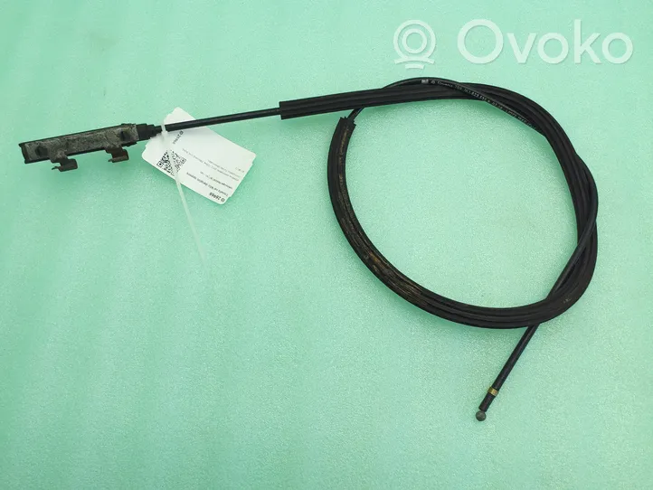 Volkswagen PASSAT B7 Cable de apertura del capó/tapa del motor 1K1823535A