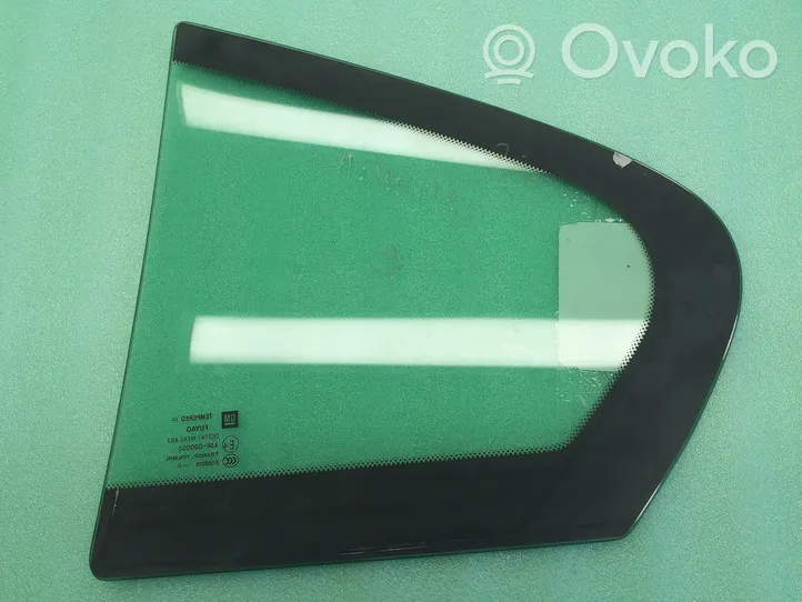 Opel Insignia A Rear vent window glass DOT747M540AS2