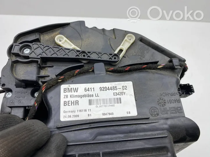 BMW 7 F01 F02 F03 F04 Ventola riscaldamento/ventilatore abitacolo 9204485