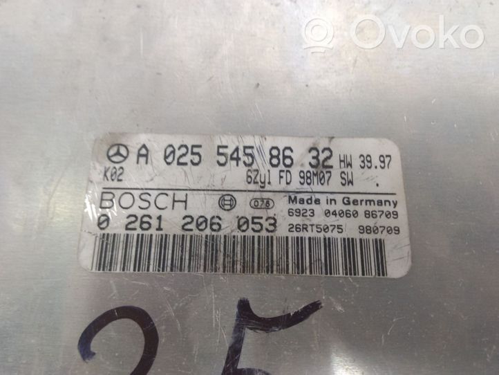 Mercedes-Benz ML W163 Sterownik / Moduł ECU A0255458632