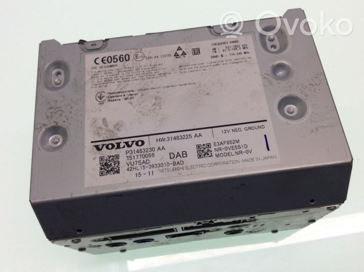 Volvo XC90 Unité principale radio / CD / DVD / GPS 31483225