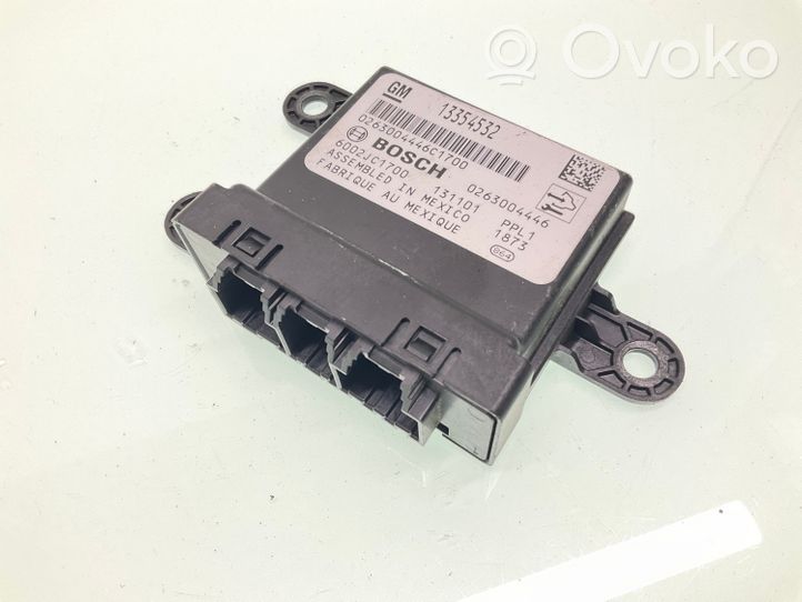 Opel Mokka X Parking PDC control unit/module 13354532