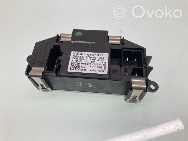 Audi Q3 8U Ventola riscaldamento/ventilatore abitacolo 3C0907521F