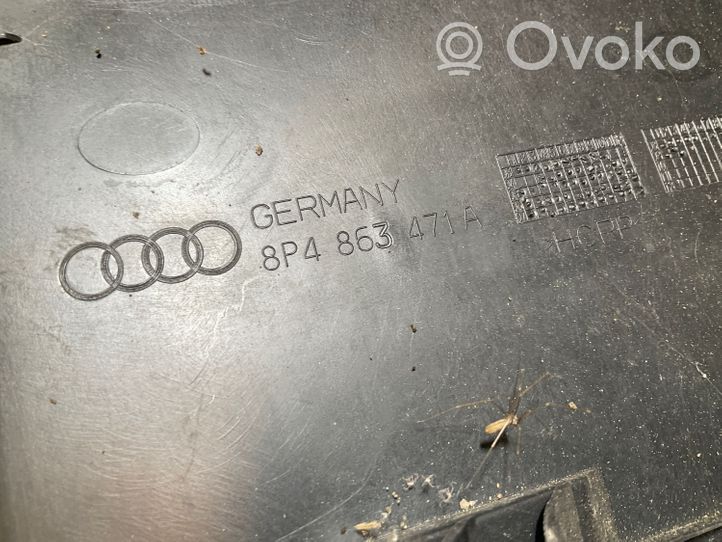 Audi A3 S3 A3 Sportback 8P Bagažinės slenksčio apdaila 8P4863471A