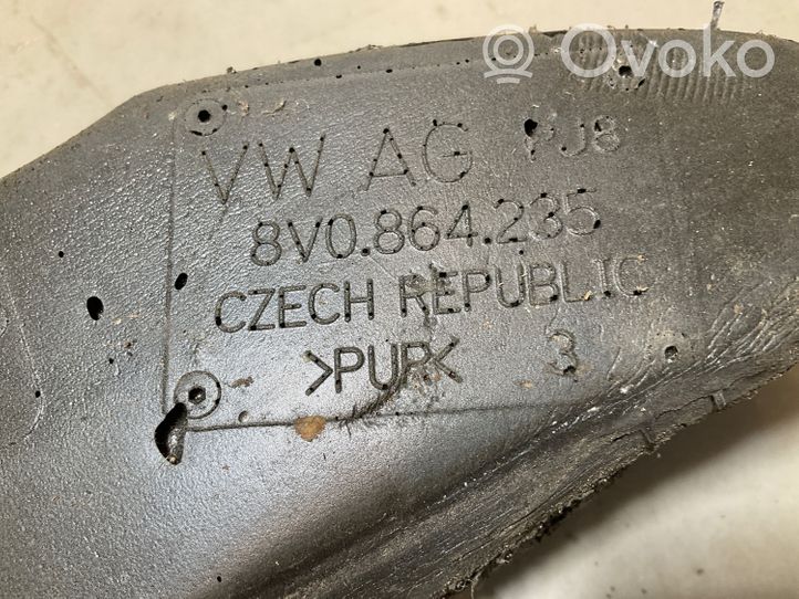 Audi A3 S3 8V Wygłuszenie / Pianka błotnika przedniego 8V0864235