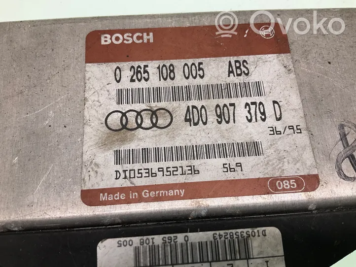 Audi A6 S6 C4 4A Motorsteuergerät/-modul 4D0907379D