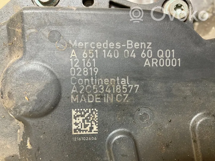 Mercedes-Benz Sprinter W906 EGR valve A6511400460