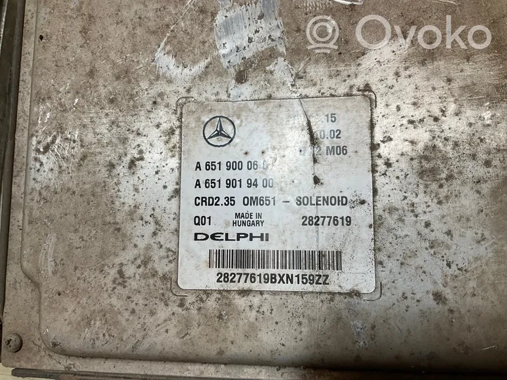 Mercedes-Benz Sprinter W906 Комплект зажигания A6519000601