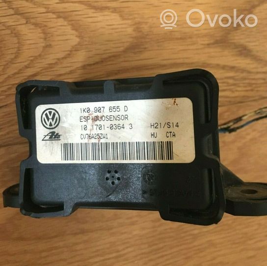 Volkswagen Golf V Aktiivijousituksen ohjainlaite (ESP) 1K0907655