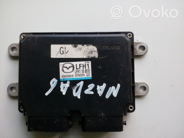 Mazda 6 Unité de commande, module ECU de moteur LFH118881E