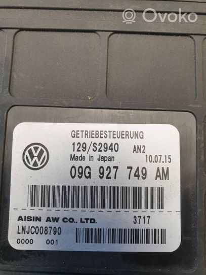Volkswagen Jetta VI Gearbox control unit/module 09G927749AM