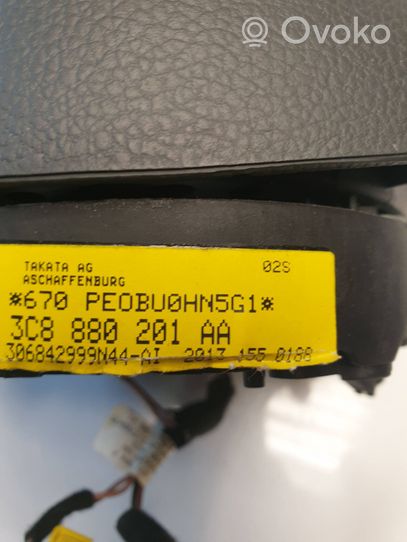 Volkswagen PASSAT CC Steering wheel airbag 3C8880201AA