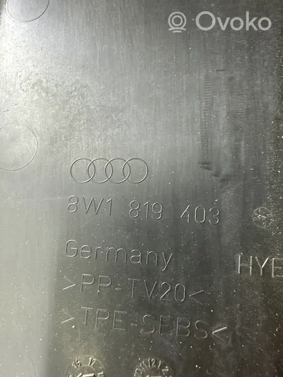 Audi A4 S4 B9 Облицовка (облицовки) стеклоочистителей 8W1819403