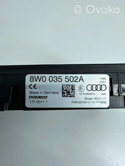 Audi A4 S4 B9 Moduł ładowania bezprzewodowego 8W0035502A