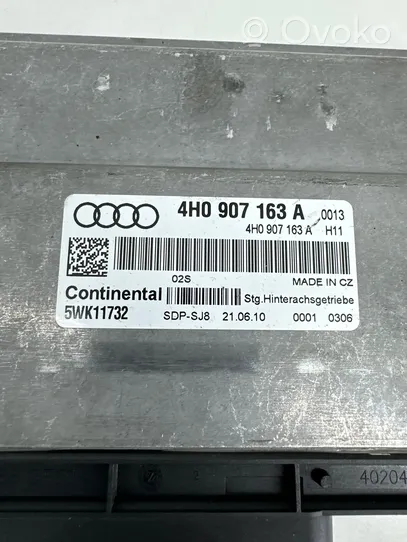 Audi A8 S8 D4 4H Vaihdelaatikon ohjainlaite/moduuli 4H0907163A