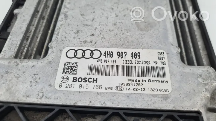 Audi A8 S8 D4 4H Variklio valdymo blokas 4H0907409