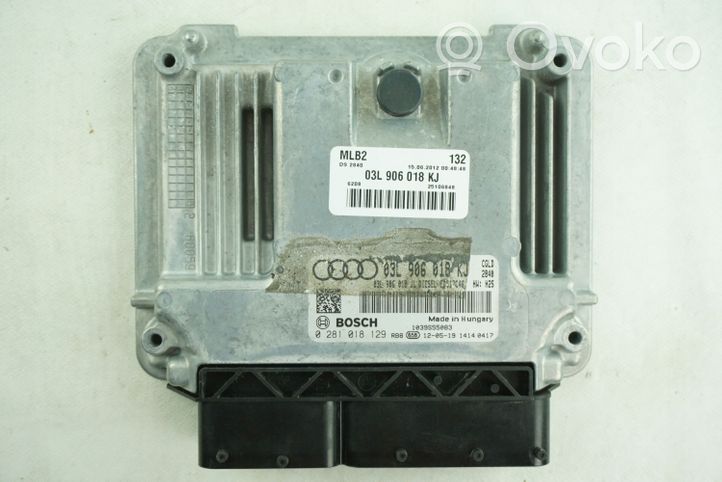 Audi A4 S4 B8 8K Calculateur moteur ECU 0281018129