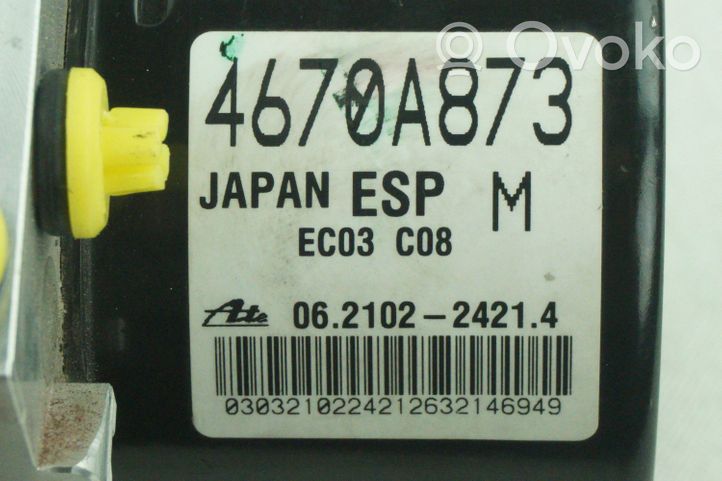 Mitsubishi ASX Pompe ABS 4670A873