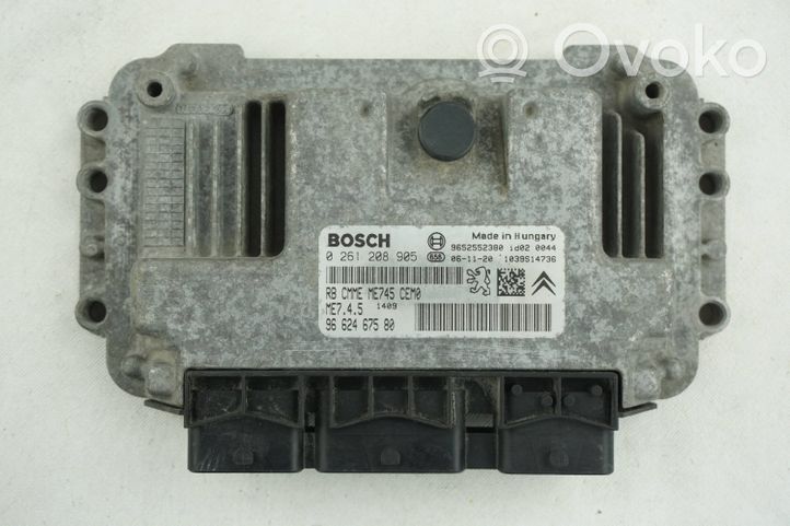 Citroen Berlingo Calculateur moteur ECU 0261208905