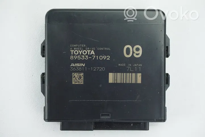 Toyota Hilux (AN10, AN20, AN30) Centralina scatola del differenziale 8953371092