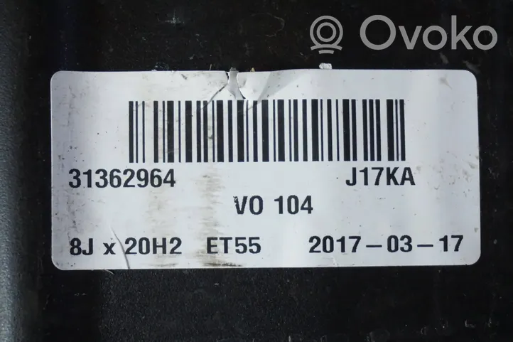 Volvo XC60 Cerchione in lega R20 31362964