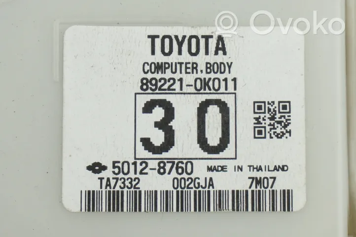 Toyota Hilux (AN10, AN20, AN30) Saugiklių dėžė (komplektas) 892210K011