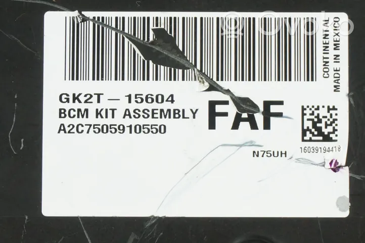 Ford Transit Fuse module GK2T15604FAF