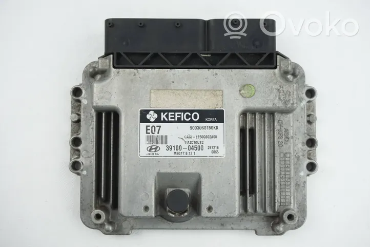 Hyundai i10 Engine control unit/module 3910004500