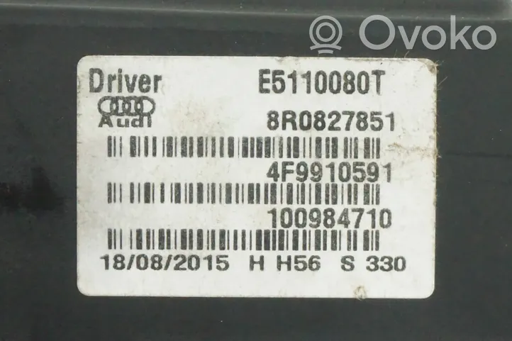 Audi Q5 SQ5 Siłownik elektryczny podnoszenia klapy tylnej / bagażnika 8R0827851