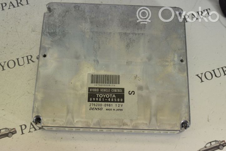 Lexus RX 330 - 350 - 400H Komputer / Sterownik ECU i komplet kluczy 8998148500