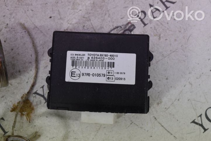 Lexus RX 330 - 350 - 400H Komputer / Sterownik ECU i komplet kluczy 8998148220