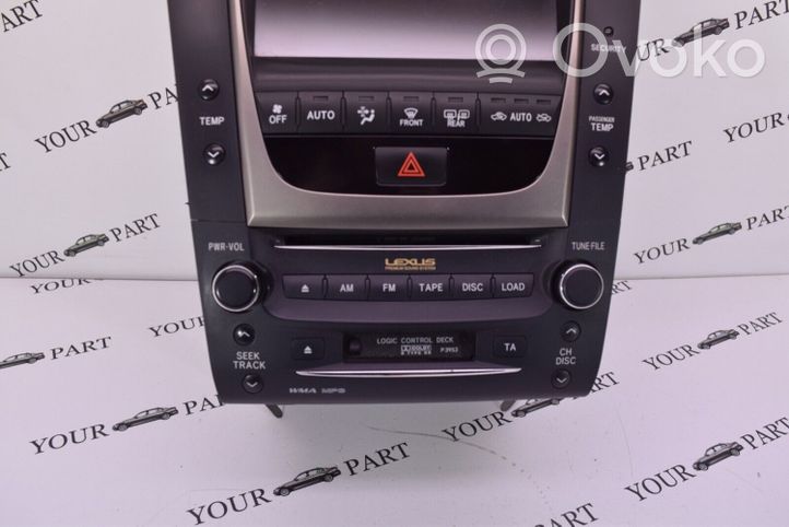 Lexus GS 300 350 430 450H Unità principale autoradio/CD/DVD/GPS 8612030B00