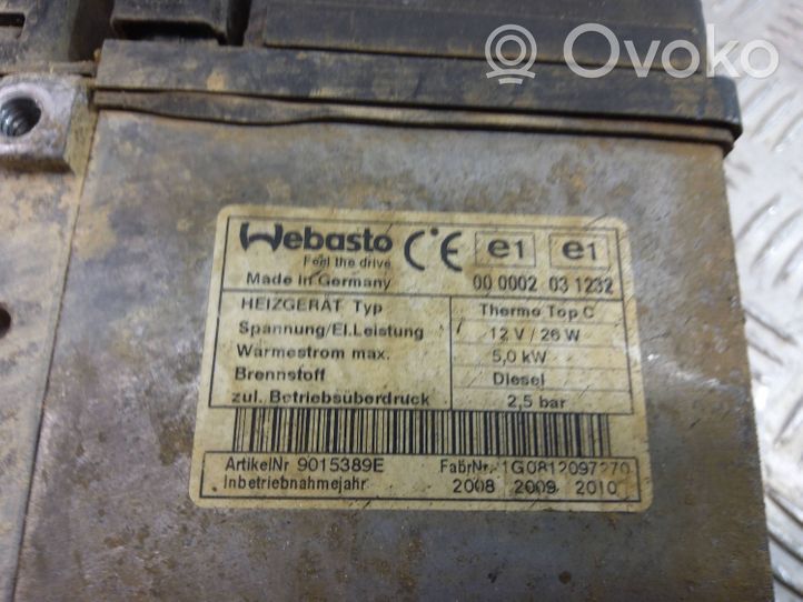 Mazda 6 Автономный нагрев (Webasto) 9015389E