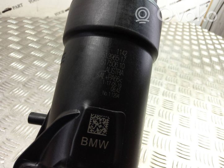 BMW 5 F10 F11 Supporto di montaggio del filtro dell’olio 72432866
