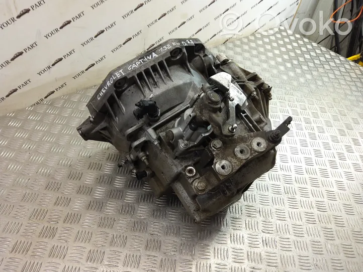 Chevrolet Captiva Manual 6 speed gearbox 