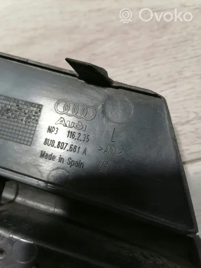 Audi Q3 8U Etupuskurin alempi jäähdytinsäleikkö 8U0807681A