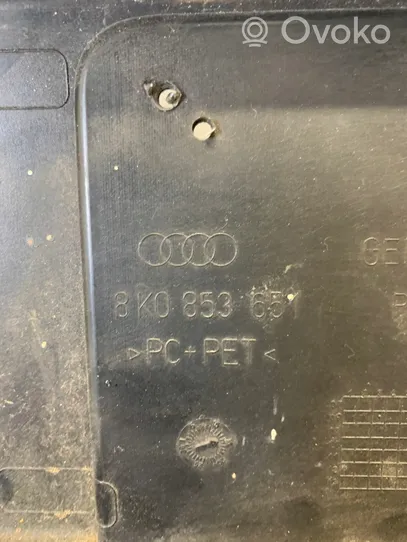 Audi A4 S4 B8 8K Etupuskurin ylempi jäähdytinsäleikkö 