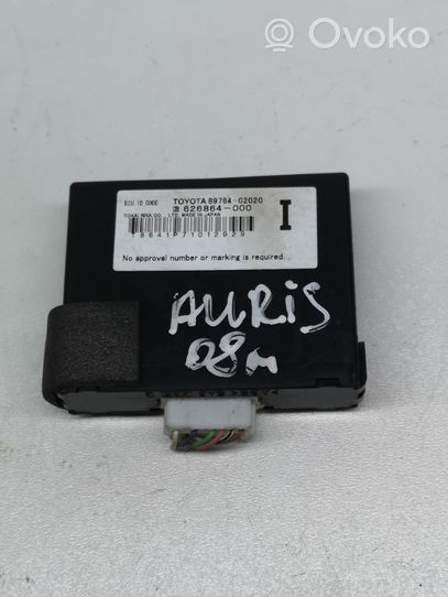 Toyota Auris 150 Centralina/modulo keyless go 8978402020