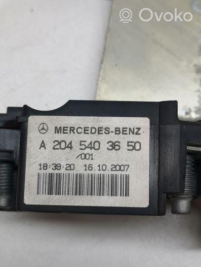 Mercedes-Benz C AMG W204 Faisceau câbles positif A2045403650