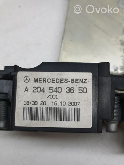 Mercedes-Benz C AMG W204 Cablaggio positivo A2045403650