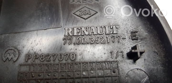 Renault Master II Moldura protectora de plástico del espejo lateral 7700352177