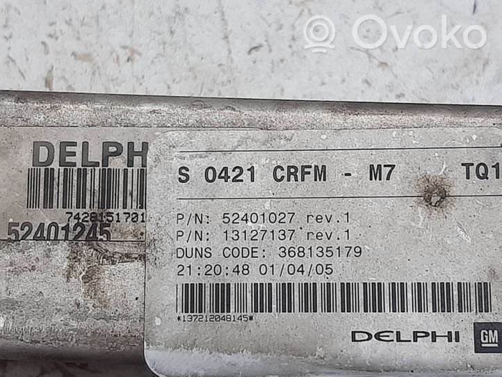 Opel Meriva A Välijäähdyttimen jäähdytin 52401027