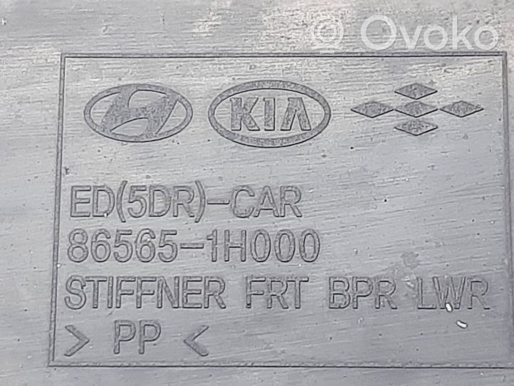 KIA Ceed Traversa di supporto paraurti anteriore 865651H000